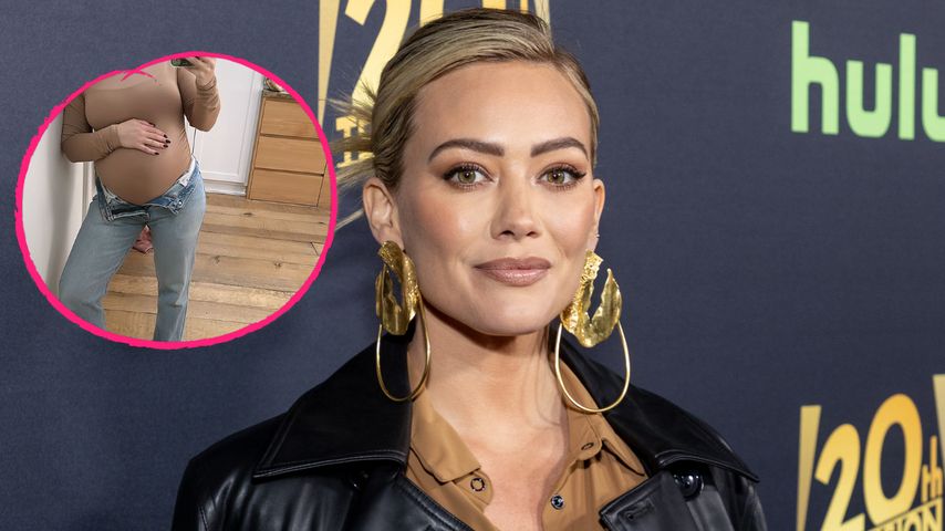 Schwangere Hilary Duff kann ihre Lieblingsjeans nicht tragen