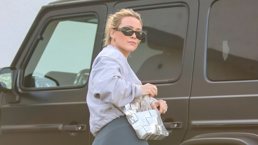 Hilary Duff in Los Angeles, November 2021