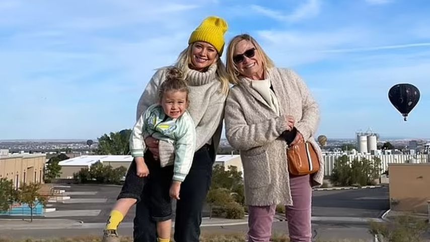 Hilary Duff mit Tochter Banks Violet und Mutter Susan