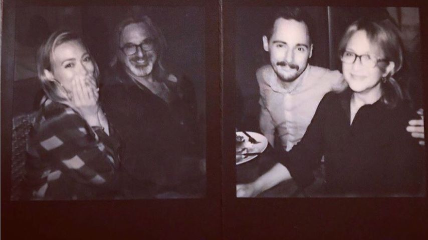 Hilary Duff, Robert Carradine, Jake Thomas und Hallie Tod, Oktober 2019