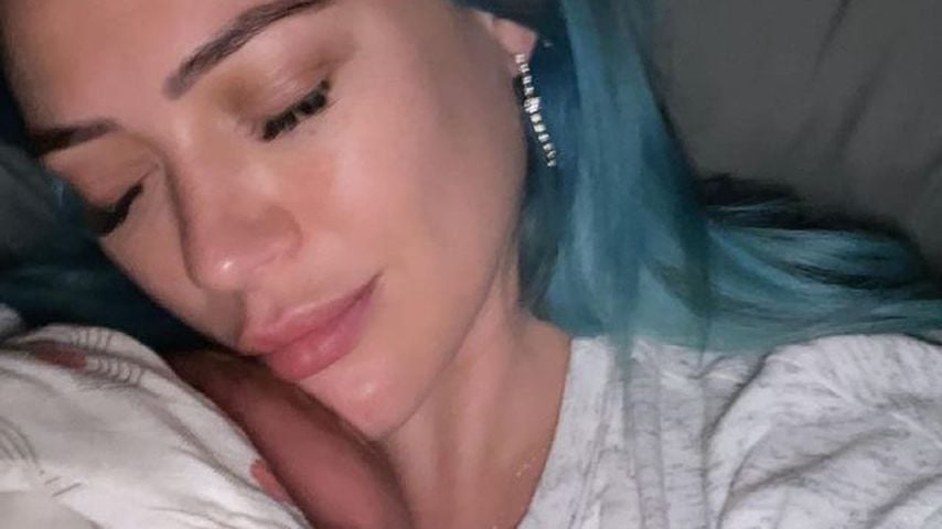 Hilary Duff mit ihrem Baby