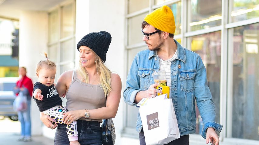 Hilary Duff mit Baby Banks und Matthew Koma