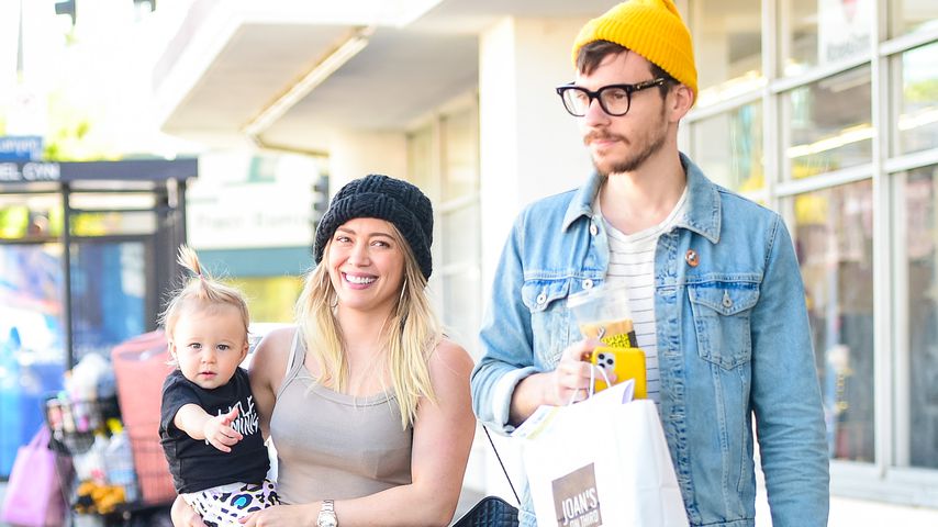 Hilary Duff mit Baby Banks und Matthew Koma