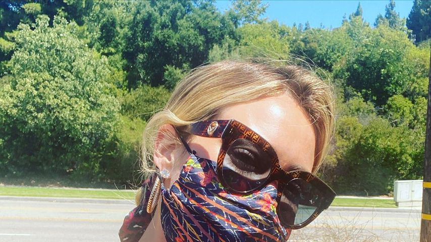 Hilary Duff und ihr Sohn Luca im Juli 2020
