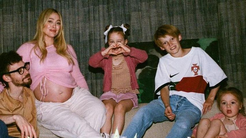 Hilary Duff und ihre Familie im April 2024