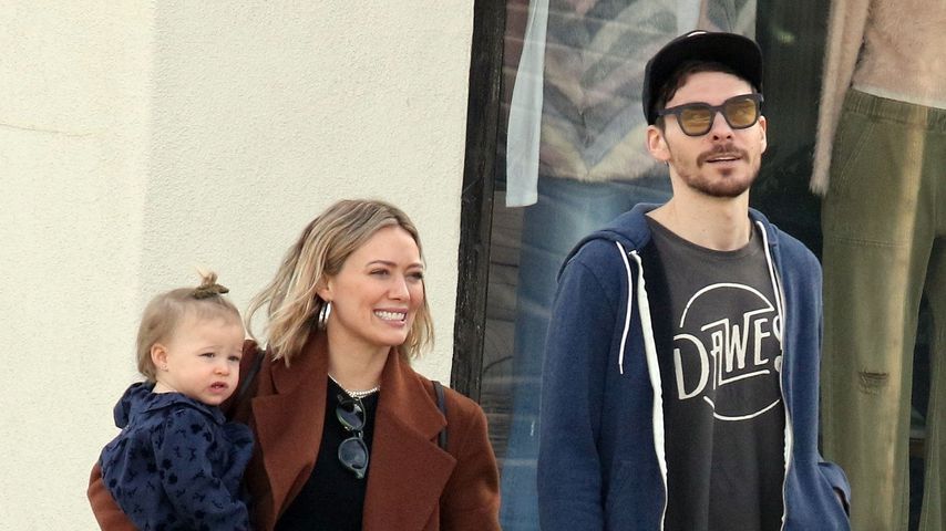 Hilary Duff und Matthew Koma mit ihrer Tochter Banks in Los Angeles