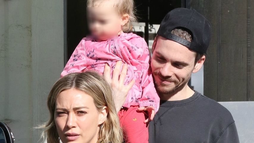 Hilary Duff und Matthew Koma mit ihrer Tochter Banks