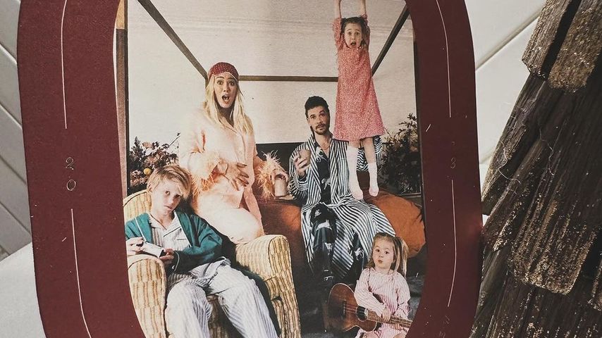 Hilary Duffs Weihnachtskarte