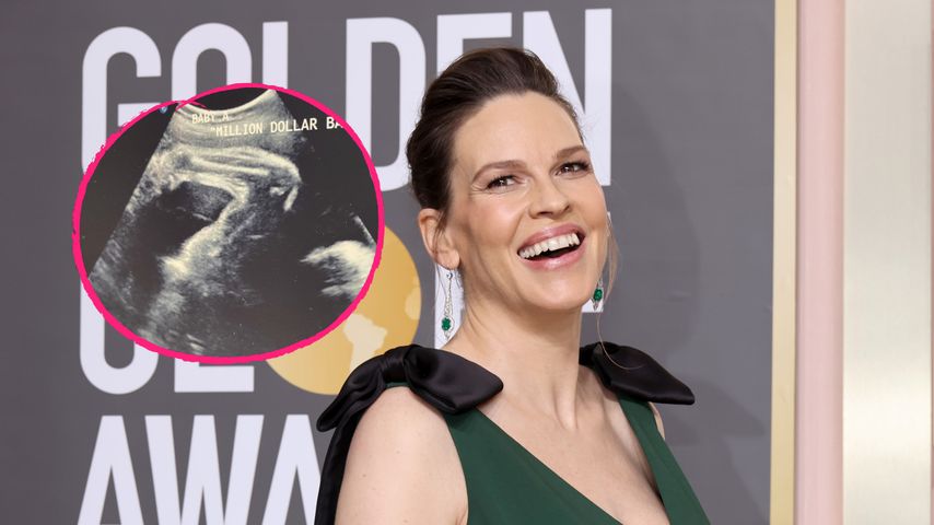 Muskeln wie die Mama: Hilary Swanks Baby zeigt seinen Bizeps