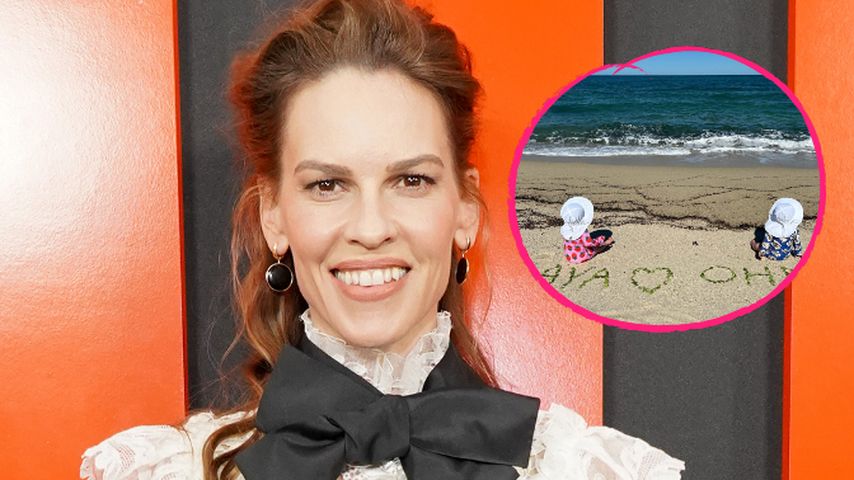 Seltenes Pic: Hilary Swank enthüllt besondere Zwillingsnamen