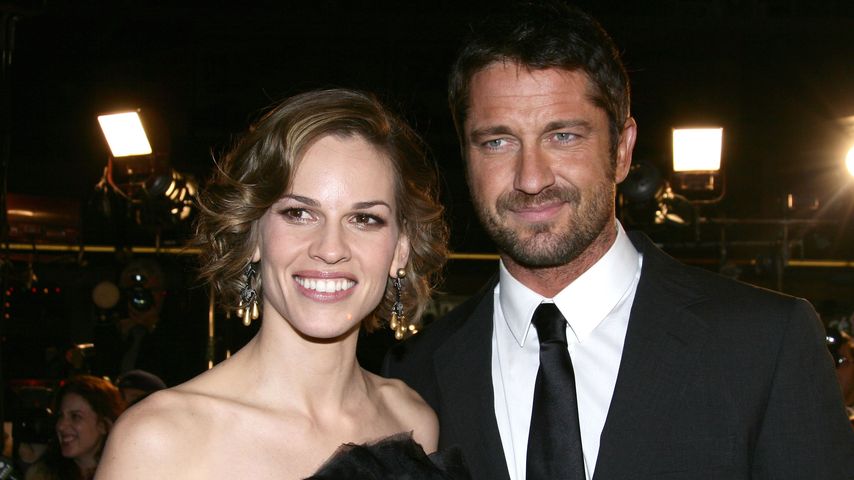Hilary Swank und Gerard Butler, Dezember 2007