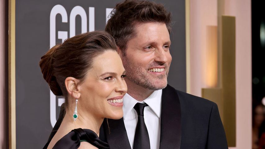 Hilary Swank und Philip Schneider, Januar 2023