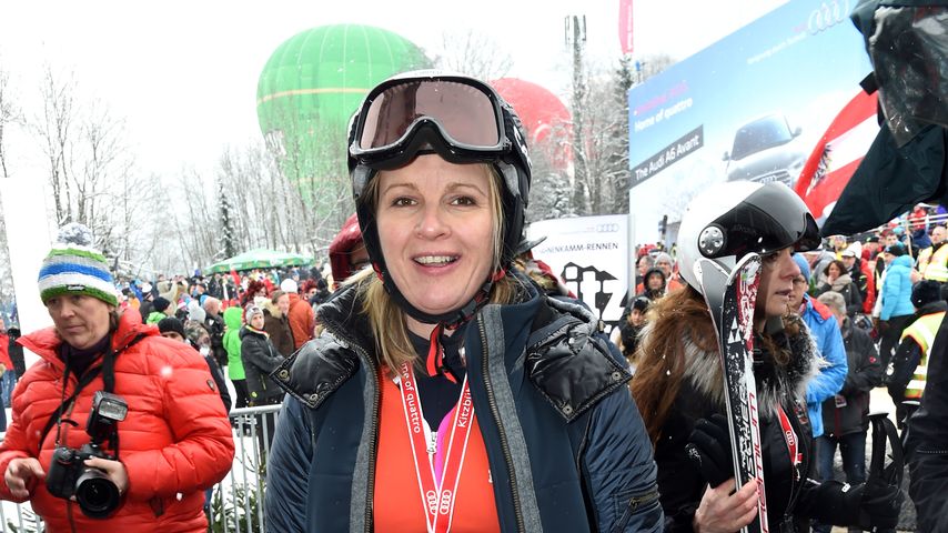 Hilde Gerg im Januar 2015 in Kitzbühel