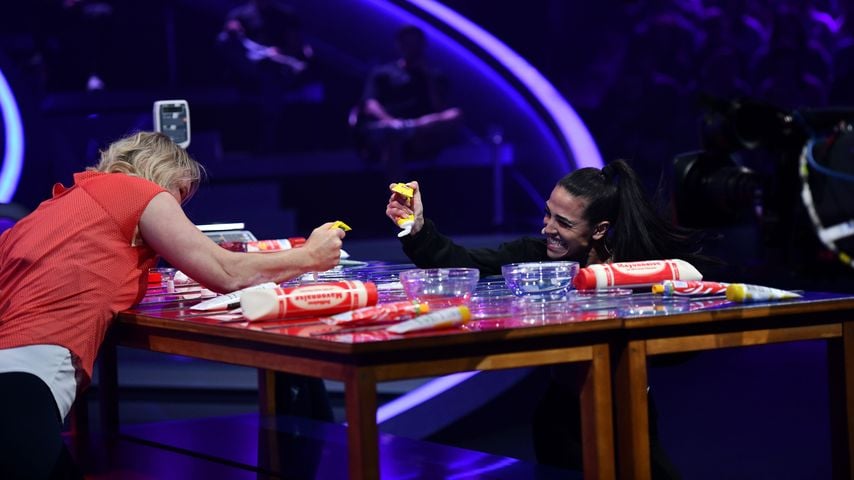 Hilde Gerg und Elena Miras bei "Schlag den Besten"