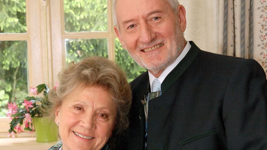 Hildegard (Antje Hagen) und Alfons Sonnbichler (Sepp Schauer) von "Sturm der Liebe"