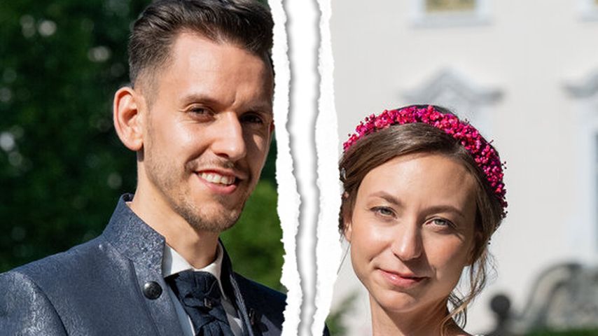 Collage: "Hochzeit auf den ersten Blick"-Christian und Emma