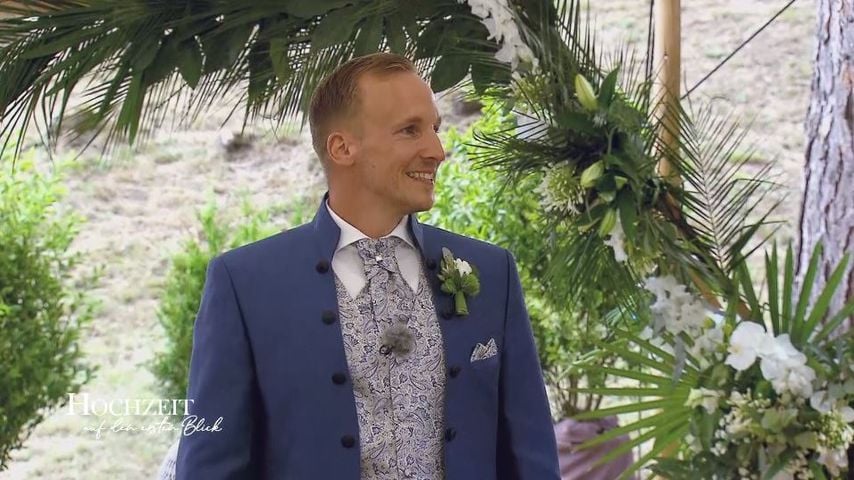 "Hochzeit auf den ersten Blick"-Michael an seinem Hochzeitstag