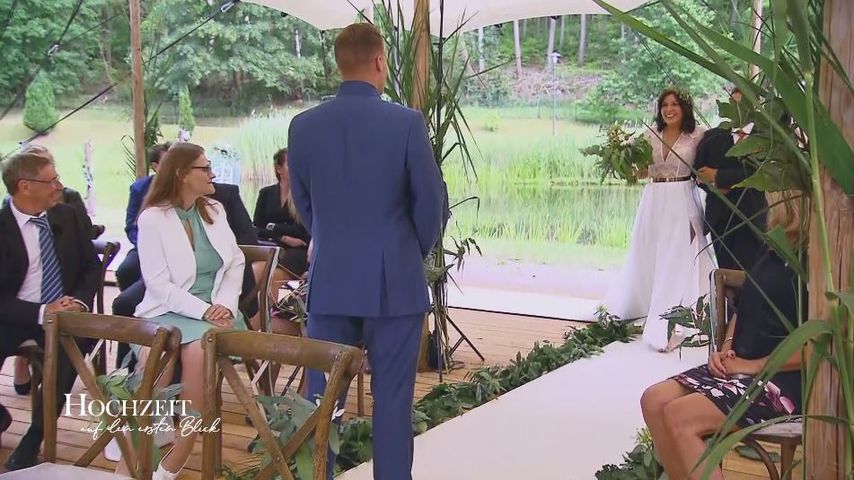 "Hochzeit auf den ersten Blick"-Michael und seine Braut Lisa