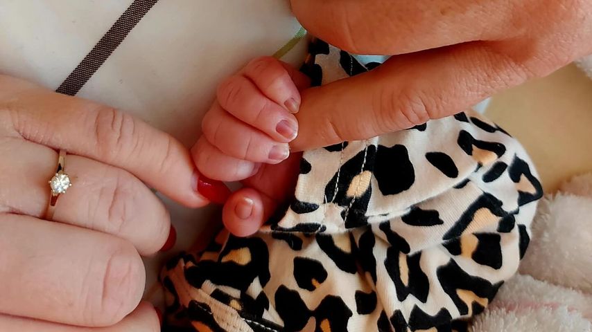 "Hochzeit auf den ersten Blick"-Ralf mit seiner Partnerin und dem Baby