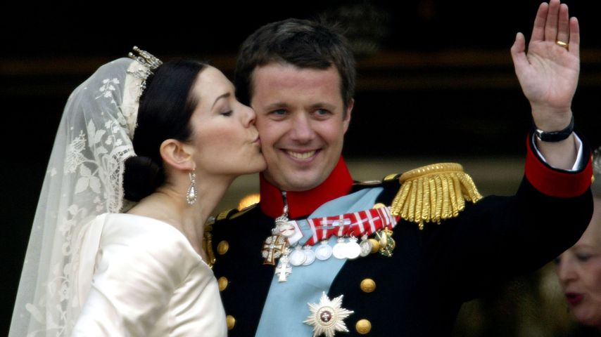 Hochzeit von Prinzessin Mary und Prinz Frederik im Mai 2004