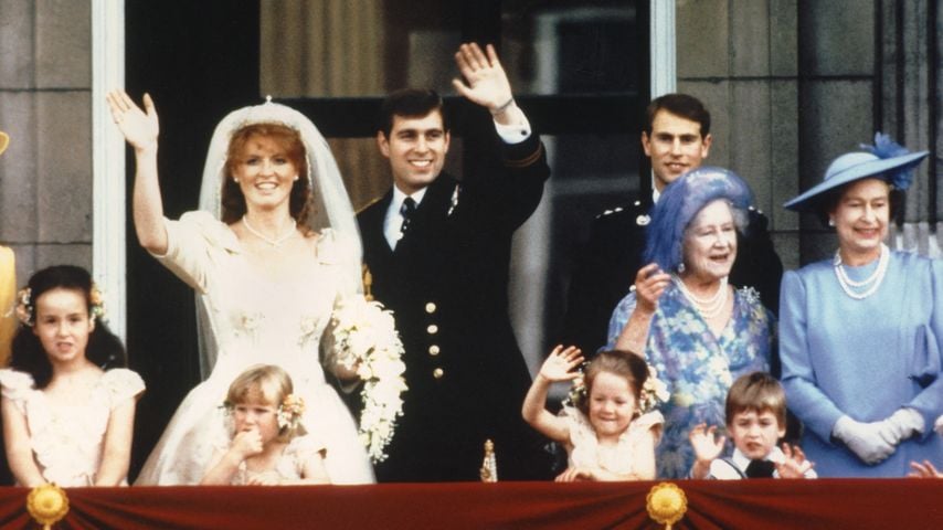 Sarah Ferguson und Prinz Andrew, Juli 1986
