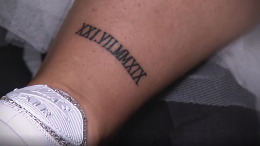 Hochzeitstattoo von "Hochzeit auf den ersten Blick"-Kandidatin Jessica