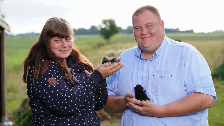Hofdame Christina und Bauer Leif