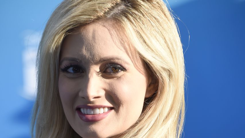 Runde Sache! Holly Madison zeigt nackten Babybauch