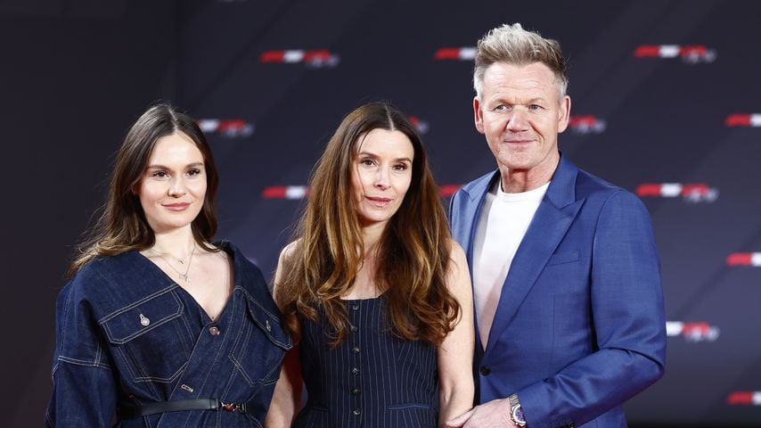Holly, Tana und Gordon Ramsay im Februar 2025