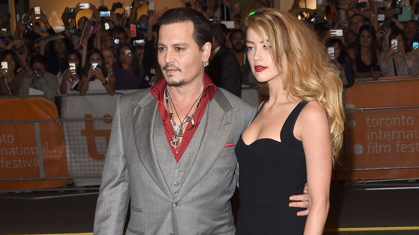 Hollywood-Star Johnny Depp und Amber Heard im September 2015 in Toronto