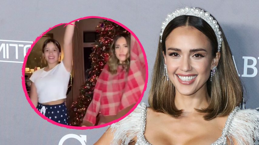 Wie Schwestern: Hier tanzt Jessica Alba mit Tochter Honor!