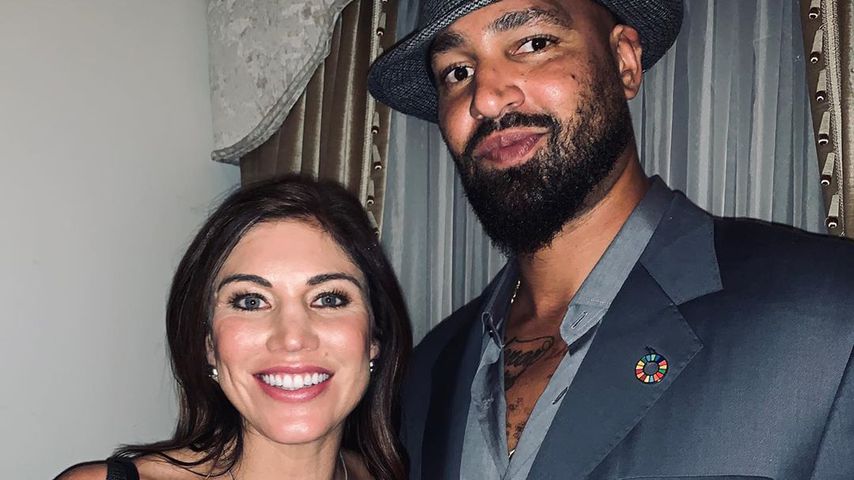 Hope Solo und ihr Mann Jerramy Stevens
