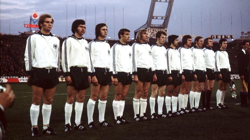 Horst-Dieter Höttges bei einem Länderspiel 1972