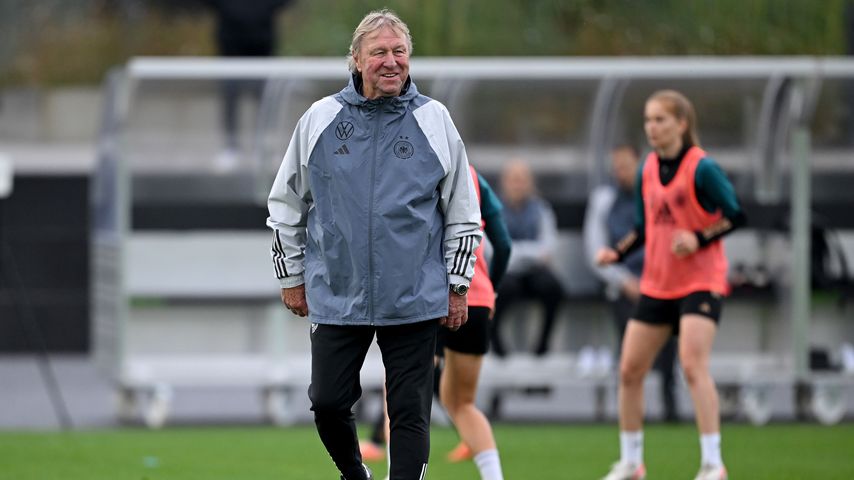 Horst Hrubesch, vorrübergehender Bundestrainer