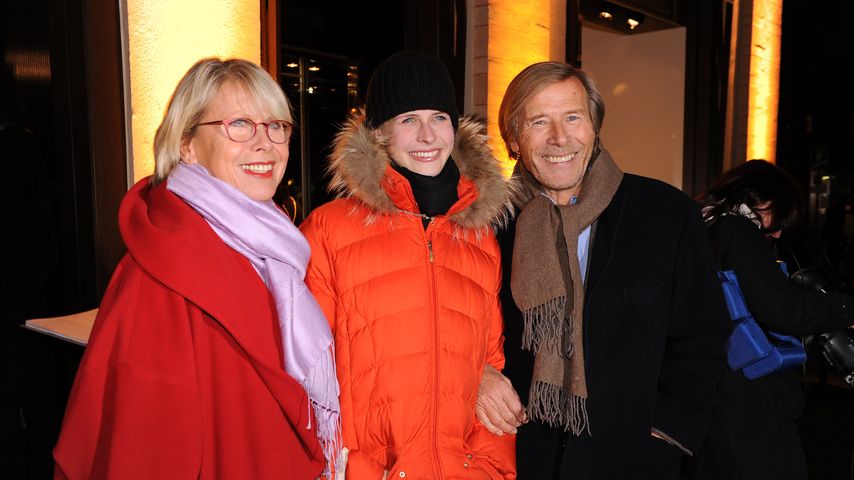 Hella Janson mit Laura und Horst Janson, Dezember 2008