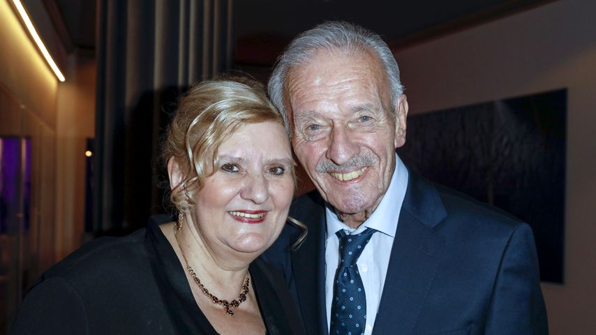 Horst Naumann mit seiner Frau Martina Bertelsmann im Juli 2022