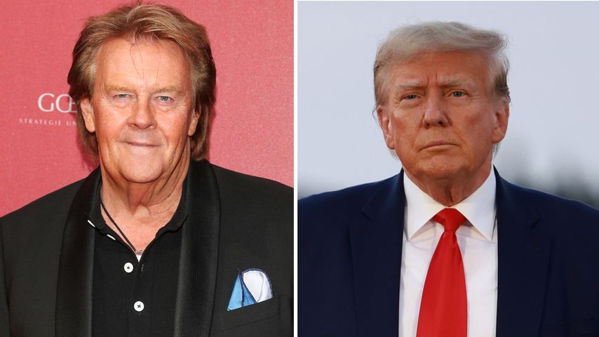 Collage: Howard Carpendale und Donald Trump
