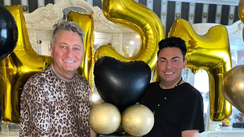 Hubert Fella und Matthias Mangiapane an ihrem fünften Hochzeitstag