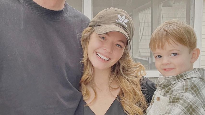 Hudson Sheaffer, Sasha Pieterse und ihr Sohn Hendrix, 2022