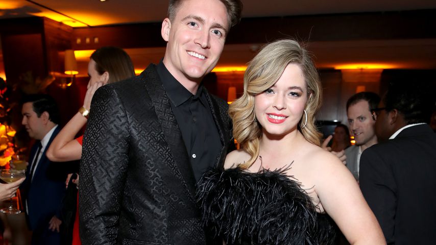 Hudson Sheaffer und seine Frau Sasha Pieterse auf einer Pre-Emmy-Party in L.A. im September 2019