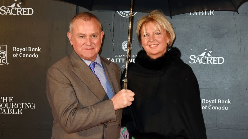 Hugh Bonneville mit seiner Frau Lulu Williams