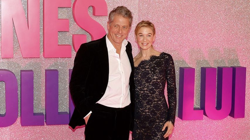 Hugh Grant und Renée Zellweger, Januar 2025