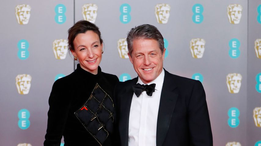 Hugh Grant: Seltener Auftritt mit seiner Frau bei den BAFTAs