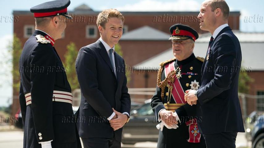Hugh Grosvenor mit Prinz William, 2018