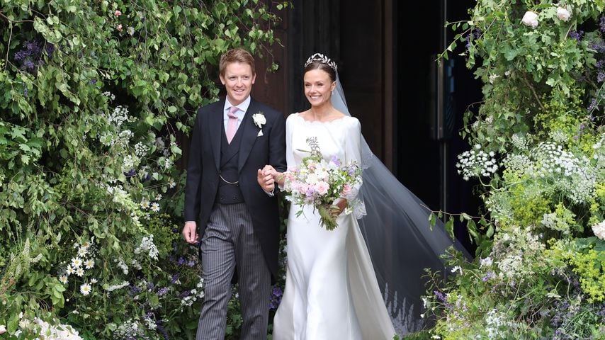 Das sind die Hochzeitsfotos von Hugh Grosvenor und Olivia!