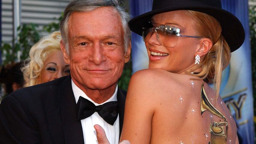 Hugh Hefner und Playmate Zoe Gregory