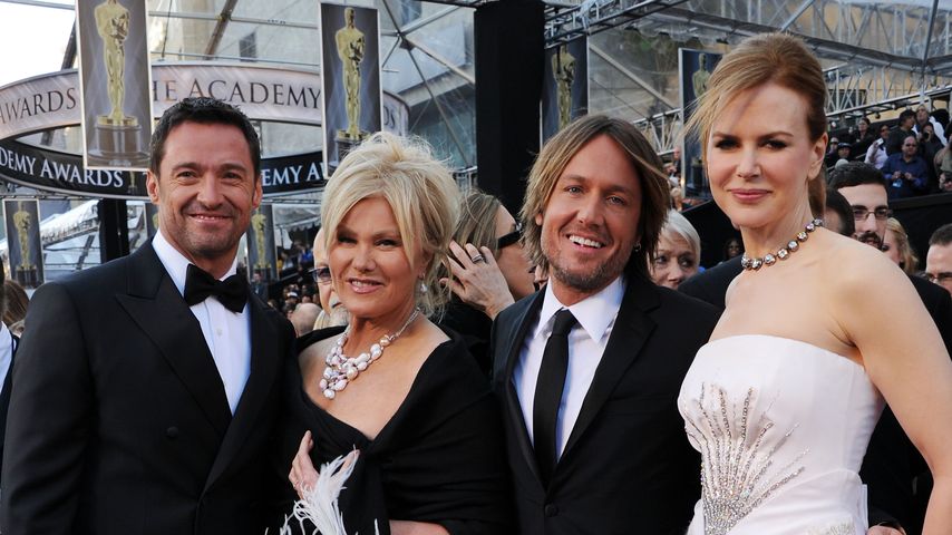 Hugh Jackman, Deborra-Lee Furness, Keith Urban und Nicole Kidman, Februar 2011