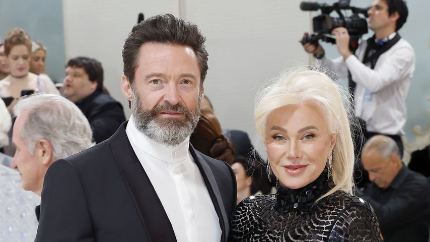 Kurz nach Trennung: Hugh Jackmans Ex-Frau strahlt beim Lunch