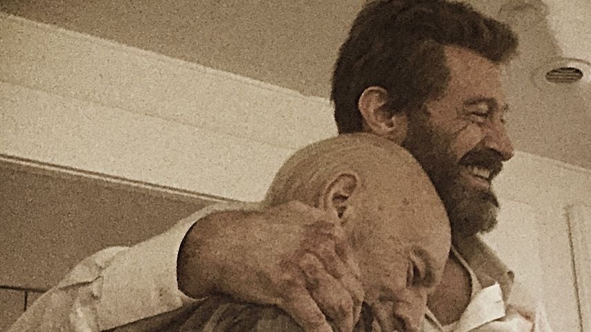 Hugh Jackman und Patrick Stewart