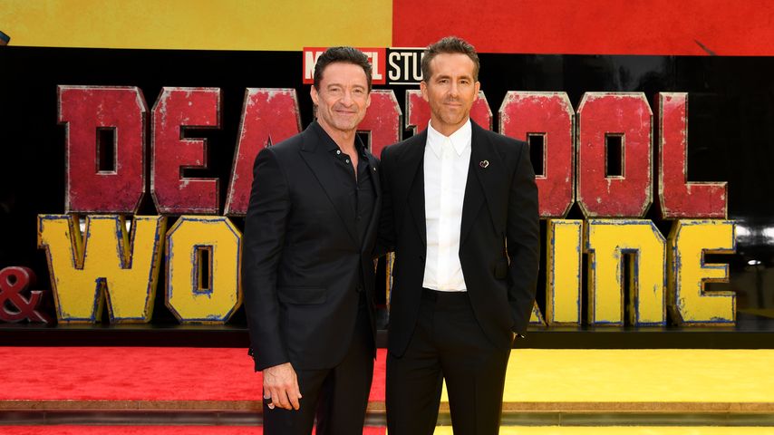 Hugh Jackman und Ryan Reynolds, Juli 2024